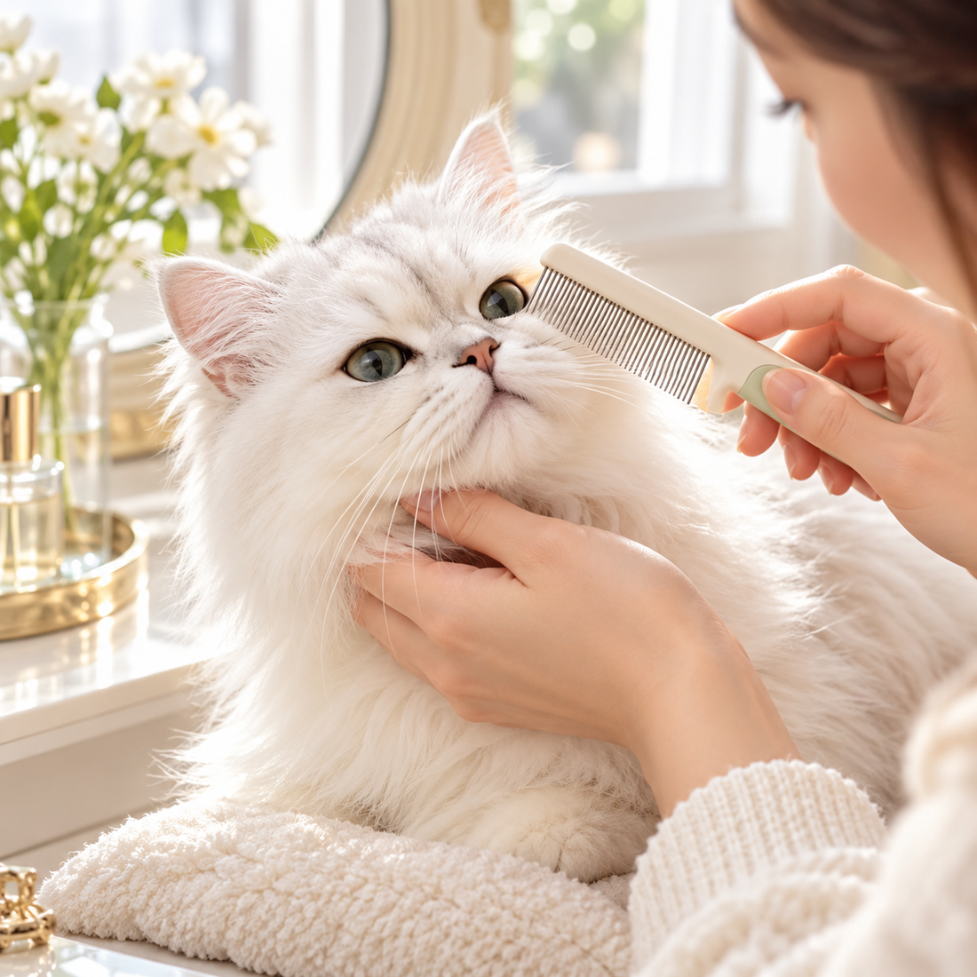 Nestavelleww™ ClearFace Grooming Comb