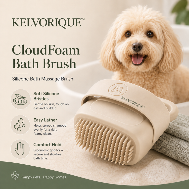 KELVORIQUE™ CloudFoam Bath Brush
