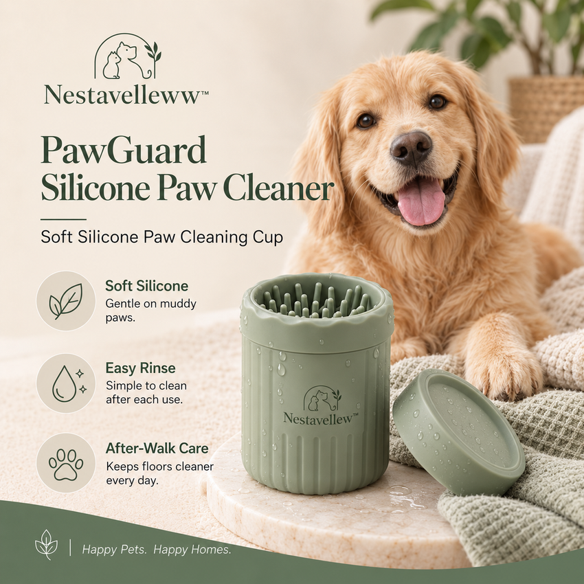 Nestavellew™ PawGuard Silicone Paw Cleaner