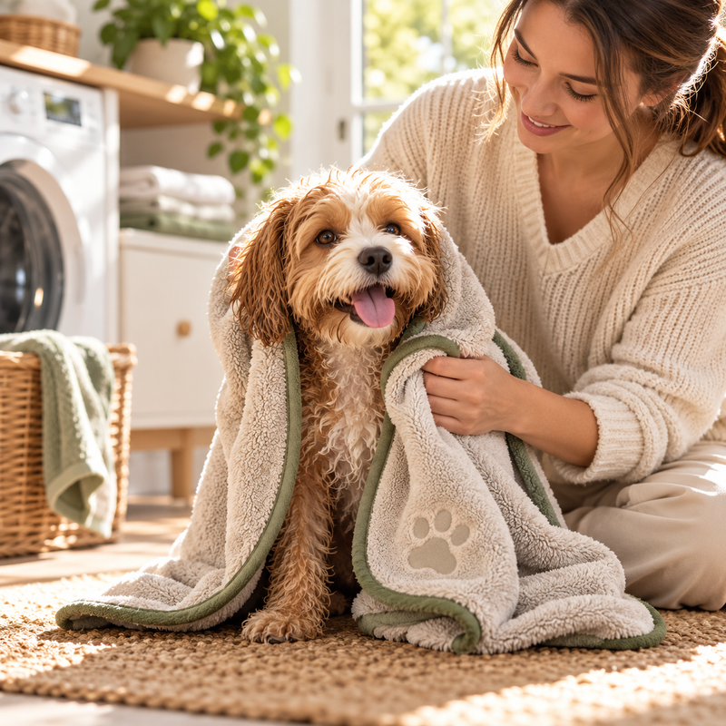 Nestavelleww™ CozyDry Pet Towel