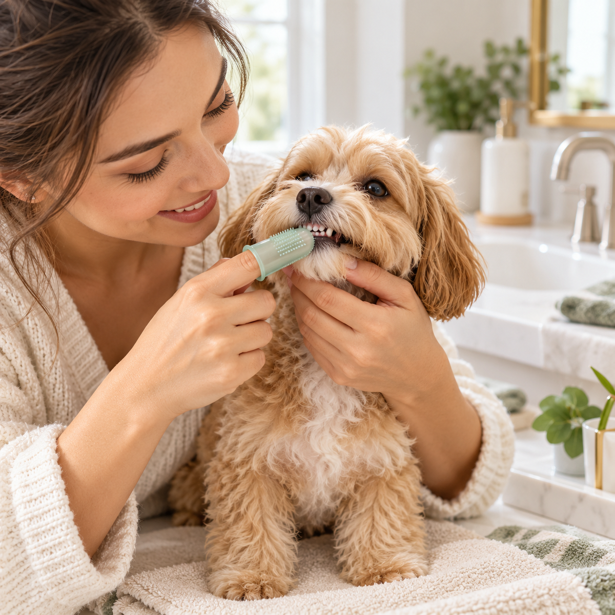 Nestavelleww™ FreshSmile Finger Brush Set